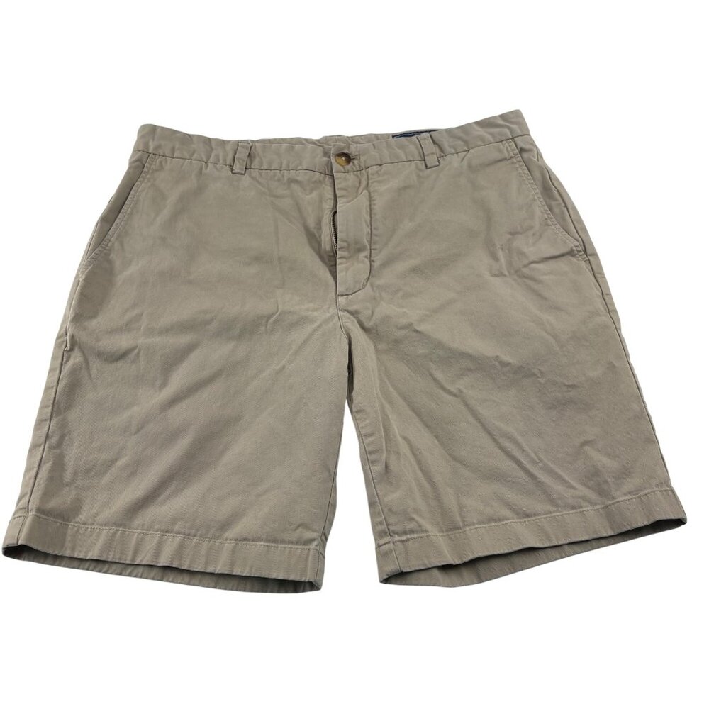 Vineyard‎ Vines Men's size 38 Khaki Shorts Flat Front Chino